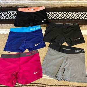 Nike pro shorts